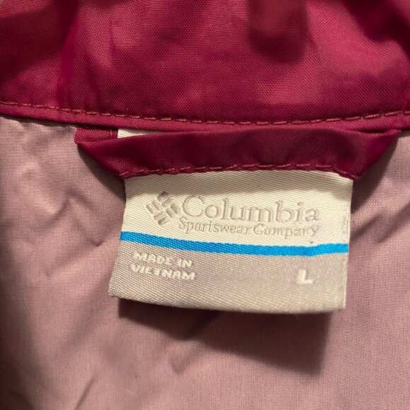 Columbia Arcadia II Rain Jacket size L - Picture 2 of 3